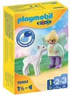 PLAYMOBIL 1-2-3  HADA CON CERVATILLO 70402 | 4008789704023 | Librería Castillón - Comprar libros online Aragón, Barbastro