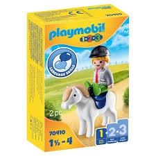 PLAYMOBIL 1-2-3 NIÑO CON PONI 70410 | 4008789704108 | Librería Castillón - Comprar libros online Aragón, Barbastro