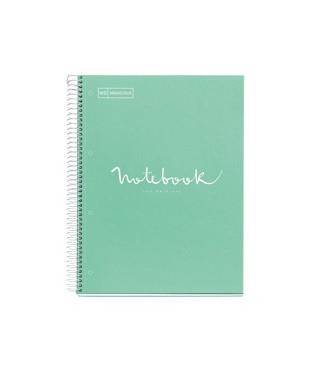 CUADERNO NOTEBOOK A5 80 HOJAS 90GR DOTS PUNTEADO MIQUELRIUS EMOTIONS VERDE MENTA | 8422593465561 | Librería Castillón - Comprar libros online Aragón, Barbastro