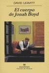 CUERPO DE JONAH BOYD, EL | 9788433970862 | LEAVITT, DAVID | Librería Castillón - Comprar libros online Aragón, Barbastro