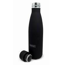 BOTELLA TERMO ACERO 500 ML NEGRA | 8425402417621 | Librería Castillón - Comprar libros online Aragón, Barbastro