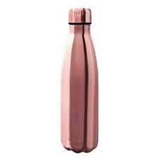 BOTELLA TERMO ACERO 500 ML ORO ROSA | 8436588850058 | Librería Castillón - Comprar libros online Aragón, Barbastro