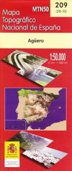 Mapa MTN 50 Hoja 209 Agüero | 8423434020901 | INSTITUTO GEOGRAFICO NACIONAL (ESPAÑA) | Librería Castillón - Comprar libros online Aragón, Barbastro