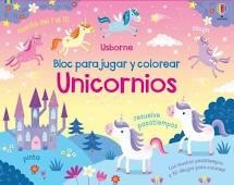 UNICORNIOS BLOC PARA JUGAR Y COLOREAR | 9781474993623 | KIRSTEEN ROBSON | Librería Castillón - Comprar libros online Aragón, Barbastro