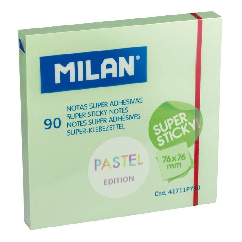 Bloc 90 hojas super adhesivas verde Pastel 76 x 76 mm | 8411574089926 | Librería Castillón - Comprar libros online Aragón, Barbastro