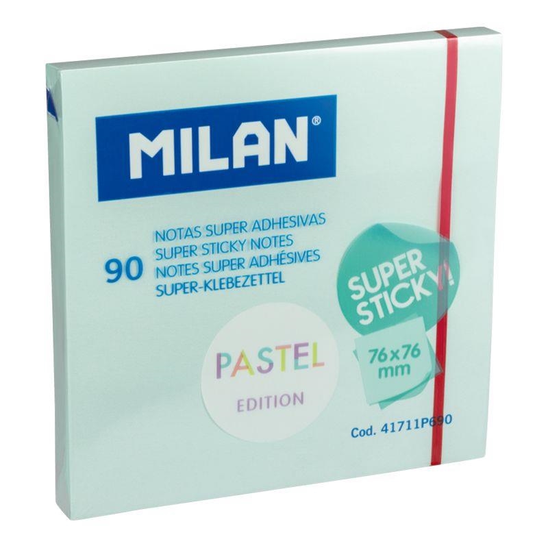 Bloc 90 hojas super adhesivas azul Pastel 76 x 76 mm | 8411574089919 | Librería Castillón - Comprar libros online Aragón, Barbastro