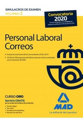 Personal Laboral de Correos y Telégrafos. Simulacros de Examen Volumen 2 | 9788414239643 | 7 Editores/Guillén Gil, Luis Ignacio/Guillén Díaz, Lourdes Alejandra | Librería Castillón - Comprar libros online Aragón, Barbastro