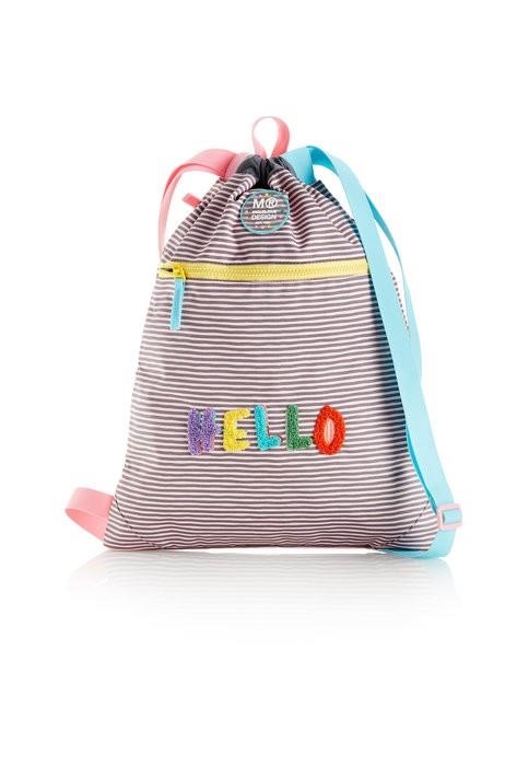 MOCHILA BOLSA SACO MIQUELRIUS HELLO | 8422593161302 | Librería Castillón - Comprar libros online Aragón, Barbastro