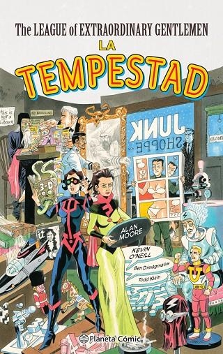 The League of Extraordinary Gentlemen: La Tempestad | 9788413416472 | Alan Moore | Kevin O'Neill | Librería Castillón - Comprar libros online Aragón, Barbastro