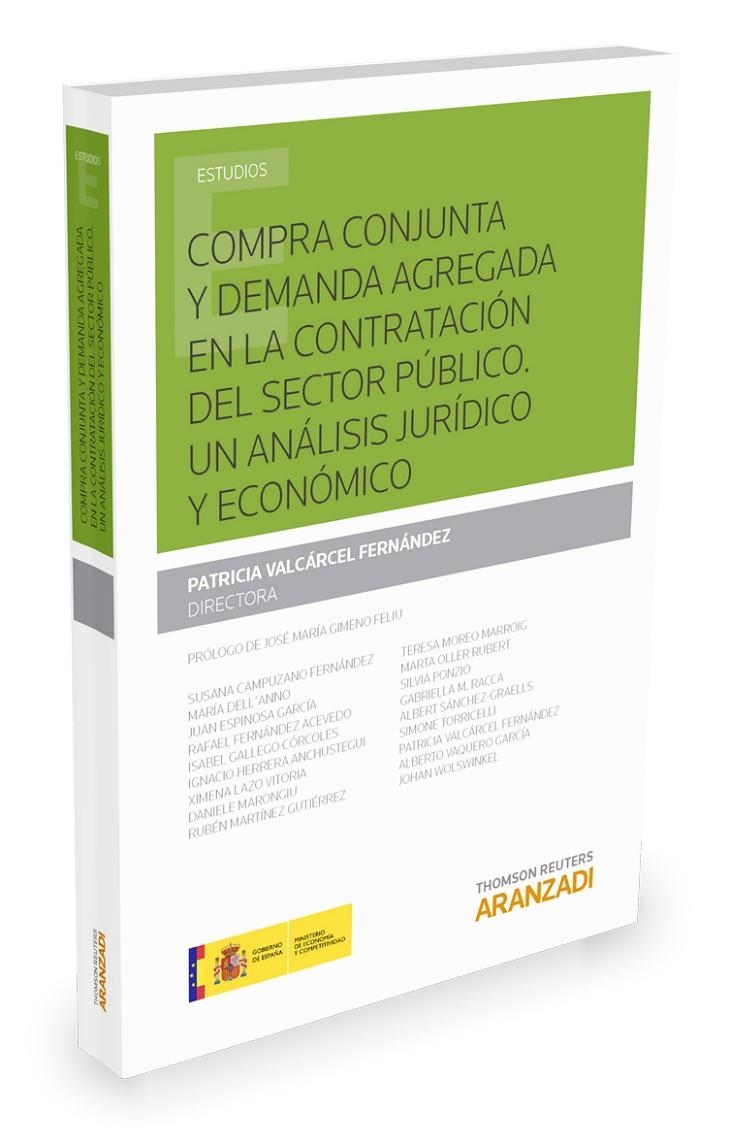 Compra conjunta y demanda agregada en la contratación del sector público | 9788490986165 | Varcarcel Fernández, Patricia | Librería Castillón - Comprar libros online Aragón, Barbastro