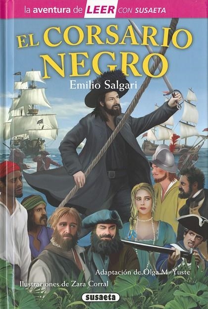 El Corsario Negro | 9788467777123 | Salgari, Emilio (adap. Olga M. Yuste) | Librería Castillón - Comprar libros online Aragón, Barbastro