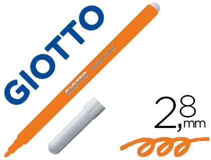 ROTULADOR GIOTTO TURBO COLOR LAVABLE CON PUNTA BLOQUEADA UNICOLOR NARANJA | 9999900012194 | Librería Castillón - Comprar libros online Aragón, Barbastro