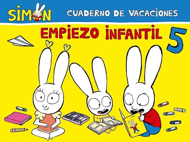 Cuaderno de vacaciones. Empiezo Infantil 5 años (Simón) | 9788448857479 | VV.AA. | Librería Castillón - Comprar libros online Aragón, Barbastro