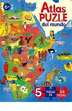 Atlas puzle del mundo | 9788417452698 | VV.AA. | Librería Castillón - Comprar libros online Aragón, Barbastro