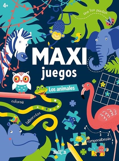 MAXI JUEGOS - LOS ANIMALES | 9789403225685 | BALLON | Librería Castillón - Comprar libros online Aragón, Barbastro