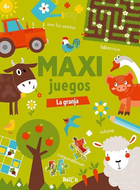 MAXI JUEGOS - LA GRANJA | 9789403225661 | BALLON | Librería Castillón - Comprar libros online Aragón, Barbastro