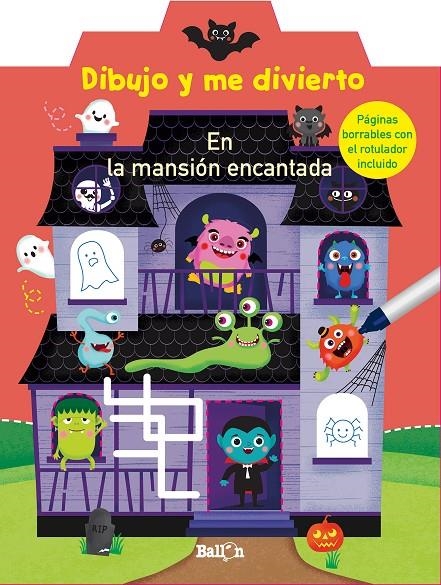 DIBUJO Y ME DIVIERTO MANSIÓN ENCANTADA | 9789403225159 | BALLON | Librería Castillón - Comprar libros online Aragón, Barbastro