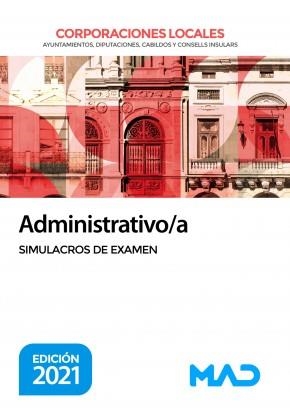 Administrativo/a de Corporaciones Locales. Simulacros de examen | 9788414244739 | PEREZ SANCHEZ-ROMATE, PATRICIA/TORRES FONSECA, FRANCISCO JESUS/GARCIA FERNANDEZ, ELENA/TORRES FONSEC | Librería Castillón - Comprar libros online Aragón, Barbastro