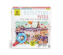 PUZZLE DETECTIVE LA CIUDAD 108 PZAS | 8057158620712 | Librería Castillón - Comprar libros online Aragón, Barbastro