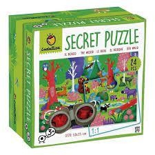 PUZZLE SECRET 24 PZAS EL BOSQUE | 8008324074785 | Librería Castillón - Comprar libros online Aragón, Barbastro