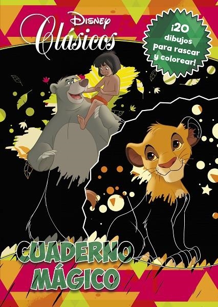 Clásicos Disney : Cuaderno mágico : 20 dibujos para rascar y colorear | 9788418335297 | Disney | Librería Castillón - Comprar libros online Aragón, Barbastro