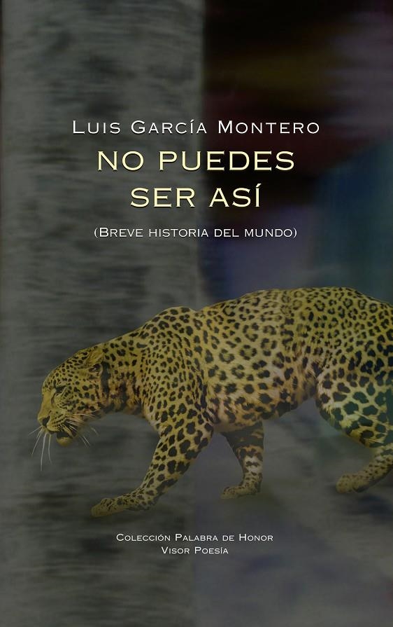 No puedes ser así | 9788498956368 | García Montero, Luis | Librería Castillón - Comprar libros online Aragón, Barbastro