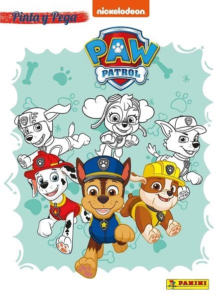 PINTA Y PEGA PAW PATROL | 9788427872103 | NICKELODEON | Librería Castillón - Comprar libros online Aragón, Barbastro