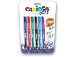 PACK CARIOCA OOPS BOLIGRAFO BORRABLE 6 UNIDADES MEDIUM 0.7MM | 8003511430375 | Librería Castillón - Comprar libros online Aragón, Barbastro