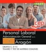 Personal laboral Administración General de la Comunidad Autónoma de Aragón. Edicicón 2021 | 9788418764288 | VV.AA. | Librería Castillón - Comprar libros online Aragón, Barbastro