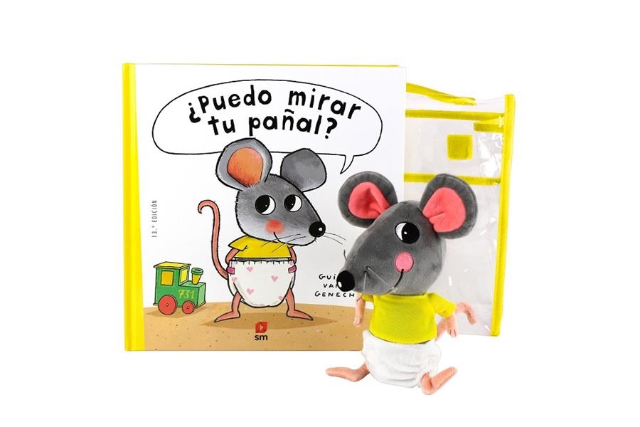 PACK ¿PUEDO MIRAR TU PAÑAL? CON MUÑECO | 9788413188751 | van Genechten, Guido | Librería Castillón - Comprar libros online Aragón, Barbastro