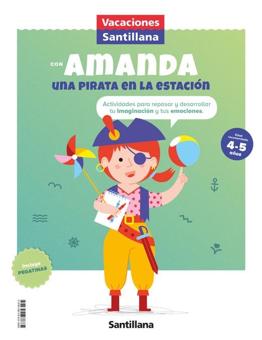 VACACIONES SANTILLANA 4 INFANTIL 4 AÑOS ED.2021 | 9788468058405 | Varios autores | Librería Castillón - Comprar libros online Aragón, Barbastro