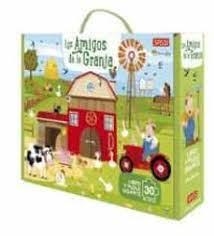 La Granja De Amigos. 30 Piezas. Con puzzle Edic. ilustrado (Español) | 9788418127298 | M. Gaule | Librería Castillón - Comprar libros online Aragón, Barbastro