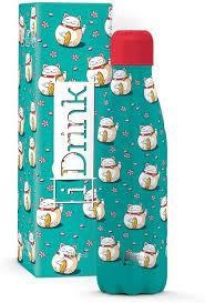 BOTELLA IDRINK TERMICA 500ML LUCKY CAT ID0086 | 8052877049691 | Librería Castillón - Comprar libros online Aragón, Barbastro