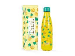 BOTELLA TERMICA 500 ML PIÑA ID0038 | 8052877047499 | Librería Castillón - Comprar libros online Aragón, Barbastro