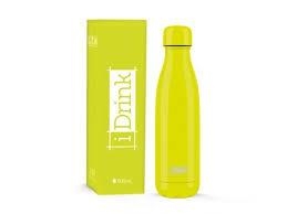 BOTELLA TERMICA 500 ML AMARILLO ID0403 | 8057711461509 | Librería Castillón - Comprar libros online Aragón, Barbastro