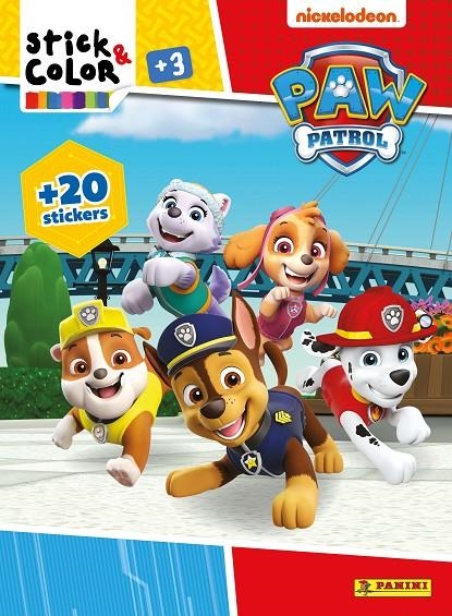 STICK & COLOR PAW PATROL | 9788427872196 | NICKELODEON | Librería Castillón - Comprar libros online Aragón, Barbastro