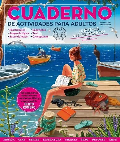 Cuaderno de actividades para adultos. ¡Décimo aniversario! BLACKIE BOOKS | 9788418733062 | Librería Castillón - Comprar libros online Aragón, Barbastro