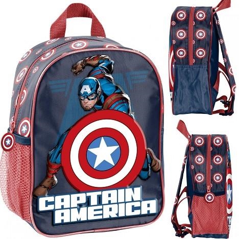 MOCHILA GUARDERIA 3D CAPITAN AMERICA 26X22X10 CM | 5903162099781 | Librería Castillón - Comprar libros online Aragón, Barbastro