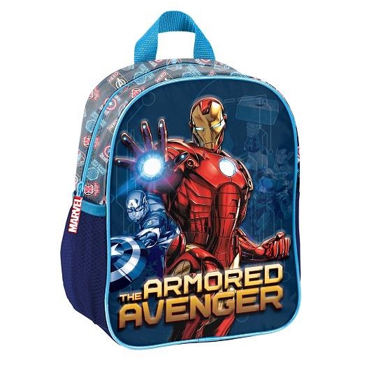 MOCHILA GUARDERIA 3D ARMORED AVENGERS 26X22X10 CM | 5903162099866 | Librería Castillón - Comprar libros online Aragón, Barbastro