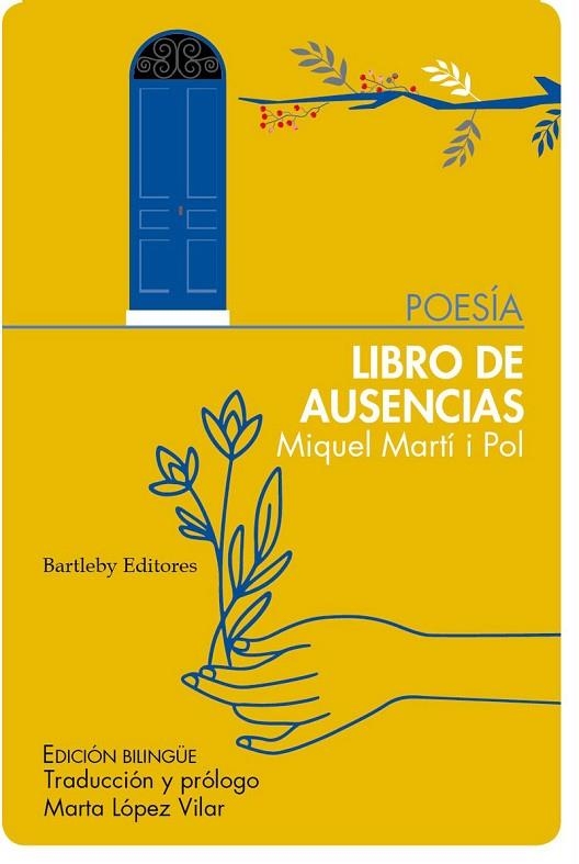 Libro de ausencias / Llibre d'absències | 9788412265064 | Martí i Pol, Miquel | Librería Castillón - Comprar libros online Aragón, Barbastro