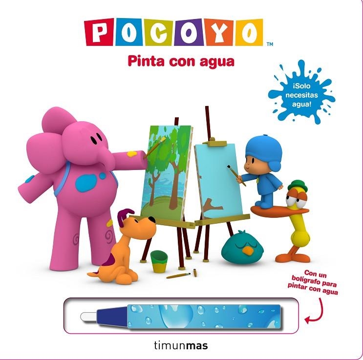 Pocoyó. Pinta con agua | 9788408236665 | Zinkia | Librería Castillón - Comprar libros online Aragón, Barbastro