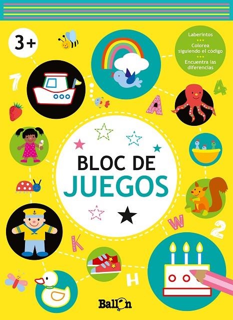 BLOC DE JUEGOS +3 AMARILLO | 9789403226118 | BALLON | Librería Castillón - Comprar libros online Aragón, Barbastro