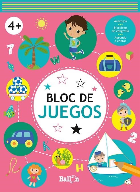 BLOC DE JUEGOS +4 | 9789403226101 | BALLON | Librería Castillón - Comprar libros online Aragón, Barbastro