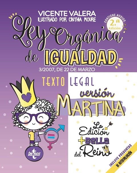 Ley Orgánica de Igualdad. Versión Martina | 9788430982165 | Valera, Vicente | Librería Castillón - Comprar libros online Aragón, Barbastro