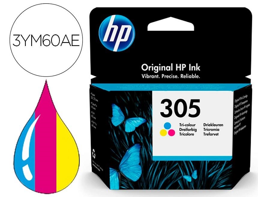 INKJET HP 305  TRICOLOR DESKJET 1210 | 193905429219 | Librería Castillón - Comprar libros online Aragón, Barbastro