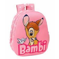 MOCHILA INFANTIL 3D BAMBI | 8412688446896 | Librería Castillón - Comprar libros online Aragón, Barbastro