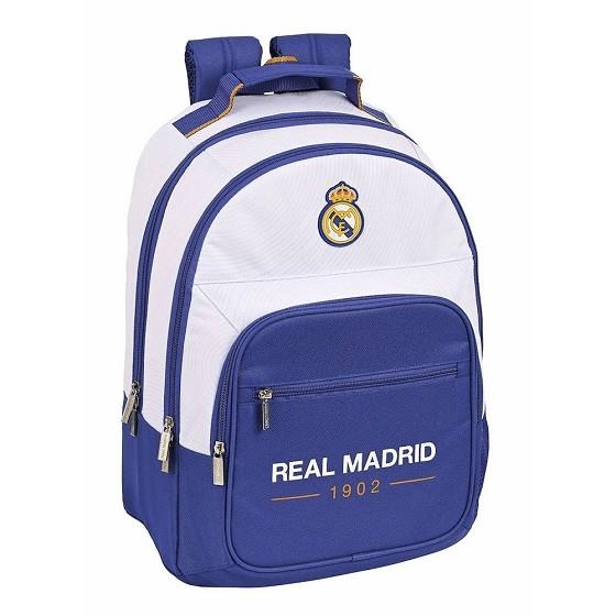 MOCHILA DOBLE ADAPT.CARRO REAL MADRID 1ª EQUIP. 21/22 | 8412688448012 | Librería Castillón - Comprar libros online Aragón, Barbastro