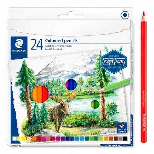 LAPICES COLOR STAEDTLER 24 COLORES CAJA CARTÓN 146C C24 | 4007817052228 | Librería Castillón - Comprar libros online Aragón, Barbastro