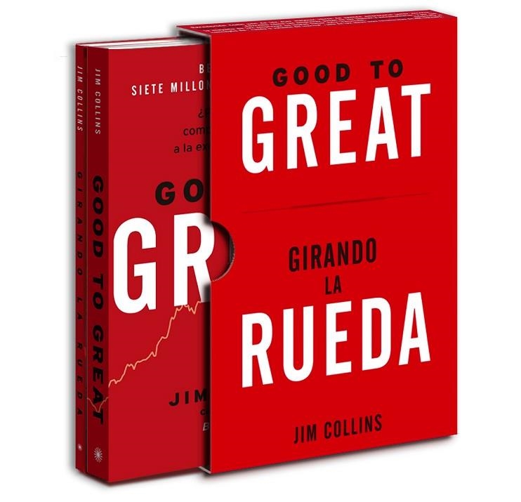 Estuche Good to great + Girando la rueda | 9788417963194 | Collins, Jim | Librería Castillón - Comprar libros online Aragón, Barbastro