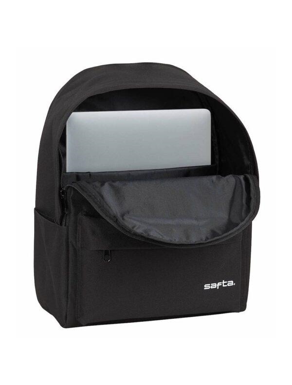 MOCHILA SAFTA PARA PORTATIL 14.1" SAFTA NEGRO ARENA 632032902 | 8412688439775 | Librería Castillón - Comprar libros online Aragón, Barbastro